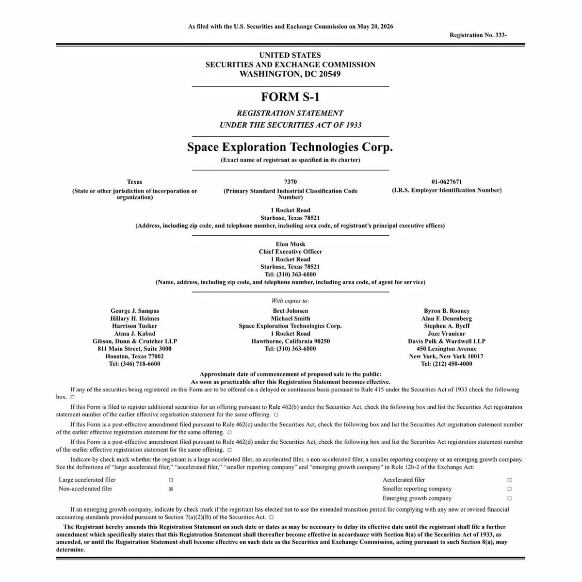 马斯克或成为人类史上首位万亿富豪!SpaceX将上市!