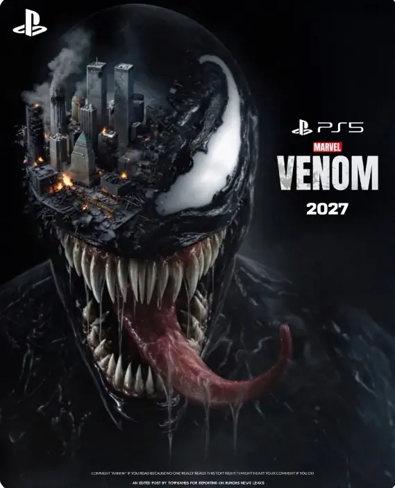 PS6护航大作?《漫威毒液》预计2027年9月震撼发售!