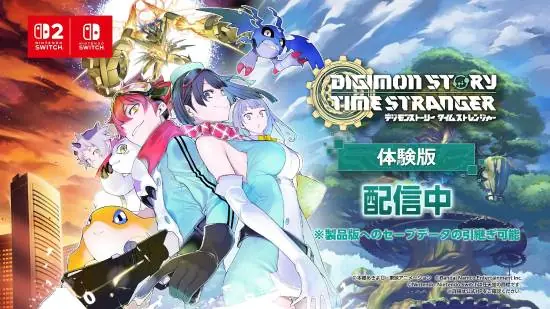 《数码宝贝物语 时空异客》NS版试玩上线!存档可继承