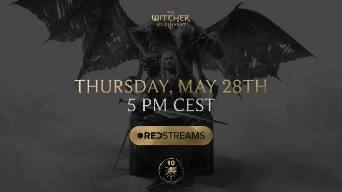 CDPR《巫师3》血与酒DLC十周年纪念直播明日开播