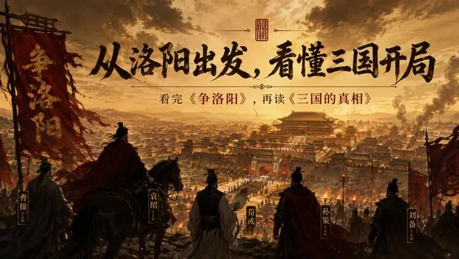 看完《争洛阳》,才知道三国群雄逐鹿从这里开场