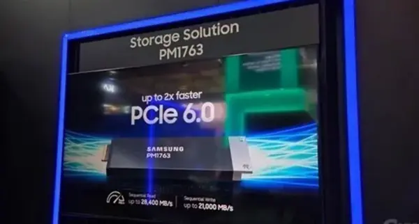 三星PM1763 SSD量产:PCIe 6.0液冷AI存储,顺序读达28.4GB/s