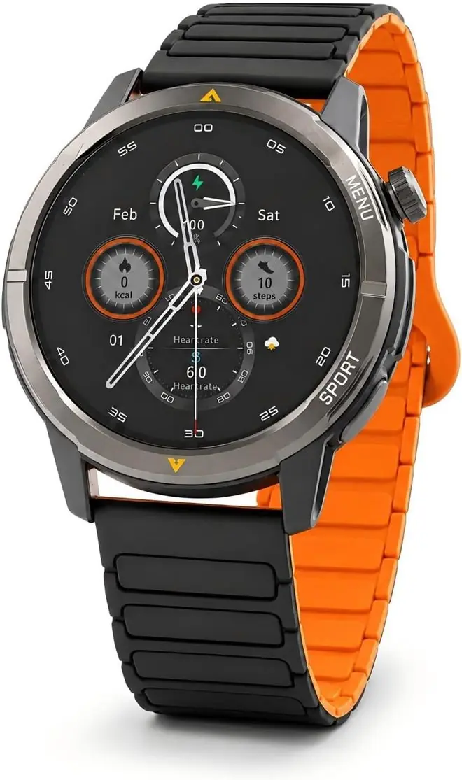 “军规”耐用:AGM Watch Legion 2026户外智能手表发布