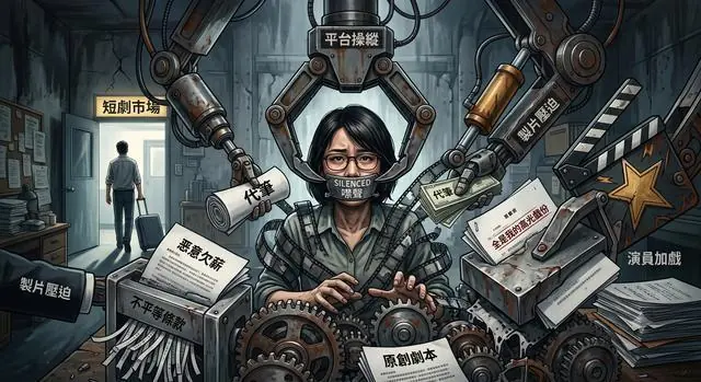 为何好剧本变少? 编剧泪揭3关卡「遭五马分尸洗稿」:话语权几乎是0