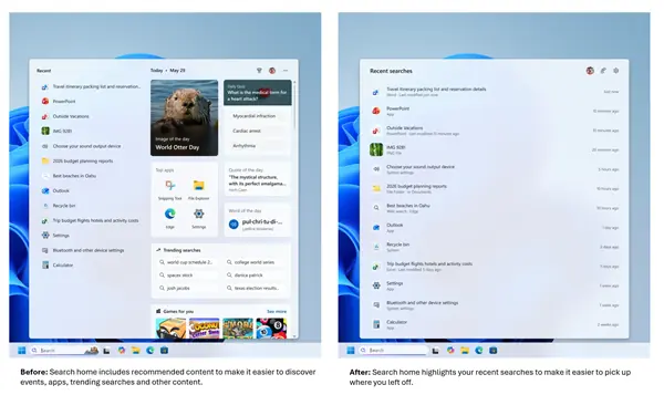 微软Windows 11搜索迎来重大升级:界面简化、去广告、本地优先、精准分类